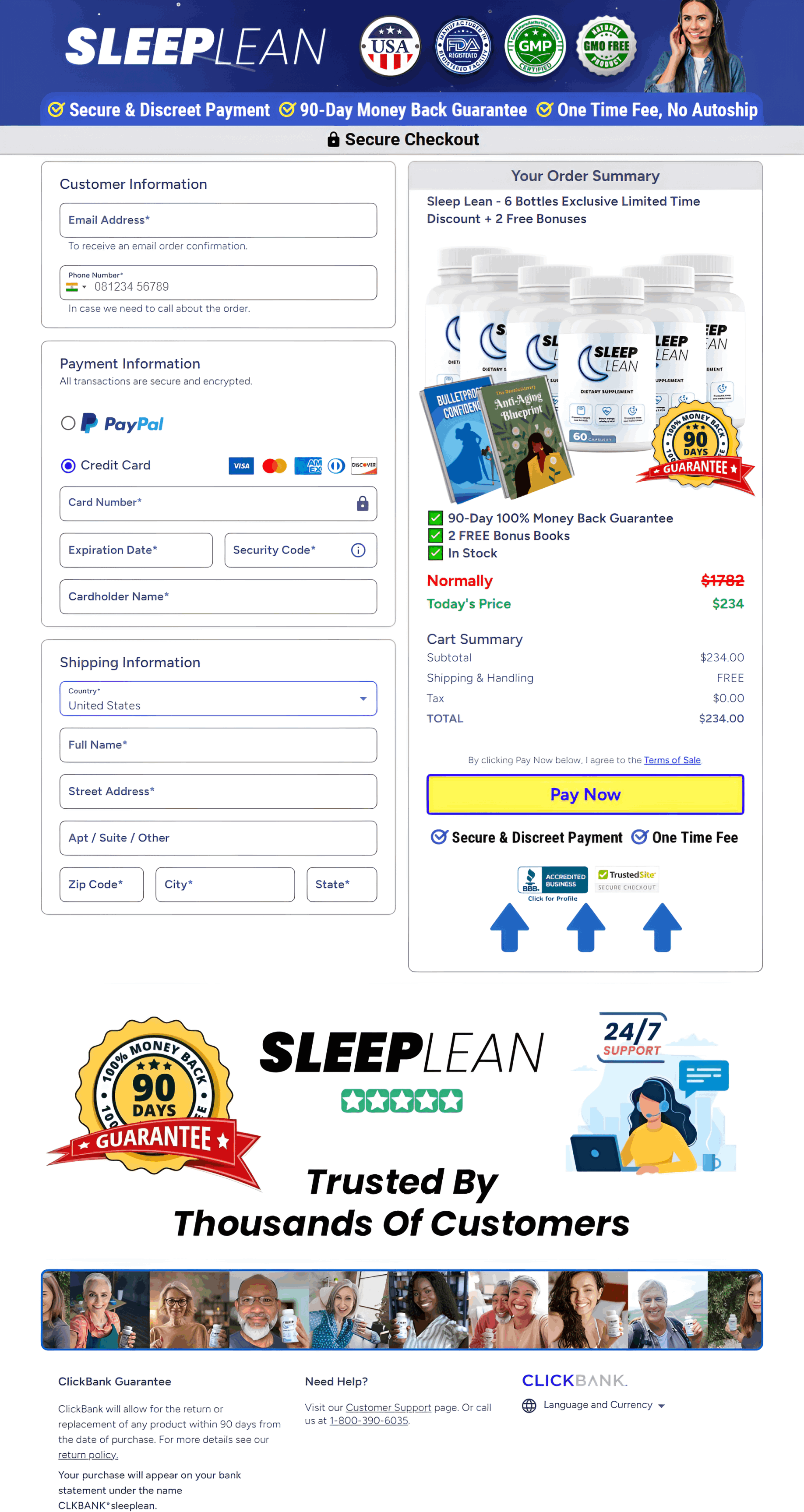 sleeplean